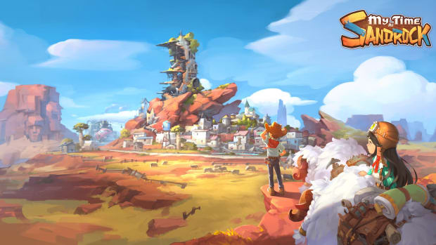 My Time at Sandrock key art